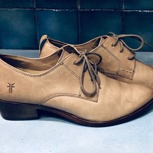 Frye Reese Oxford sharp leather shoes 6.5
